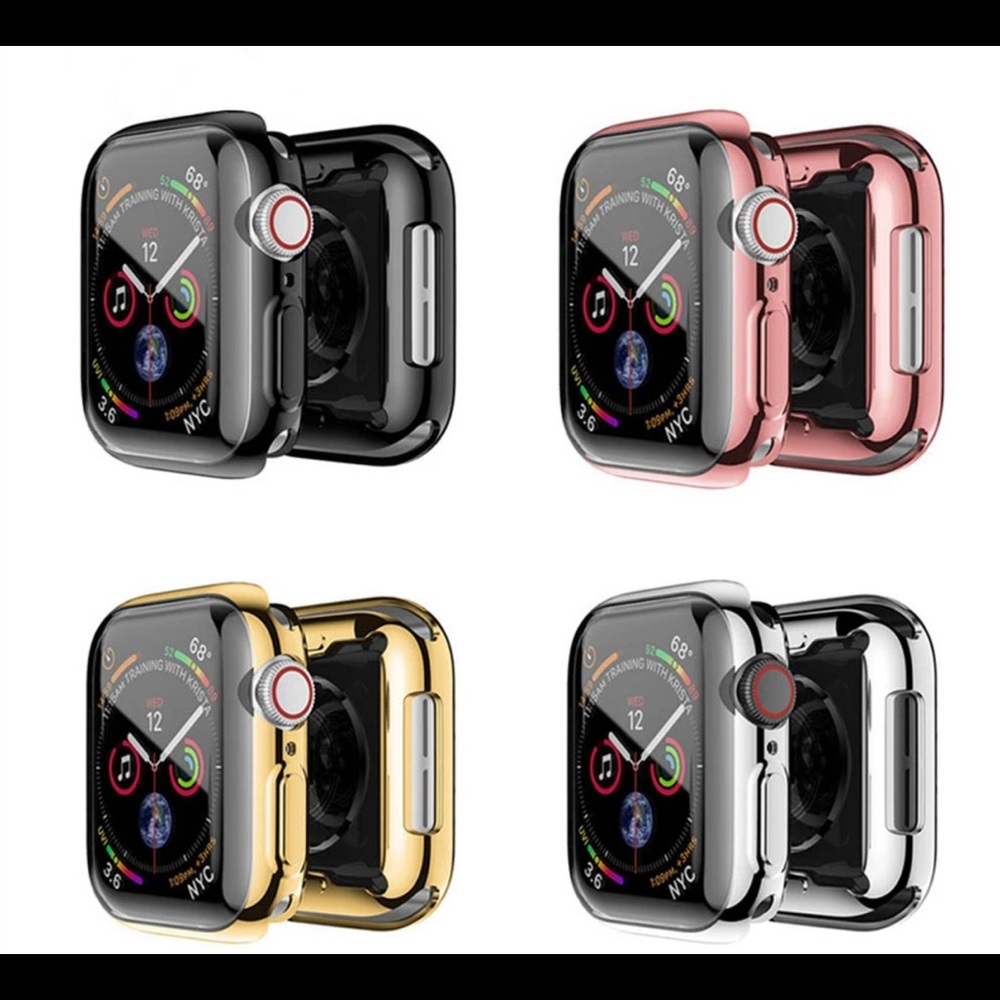 Apple Series 42MM Bumper for iWatch pink silver